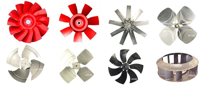 風(fēng)機(jī)配件：風(fēng)機(jī)葉輪展示